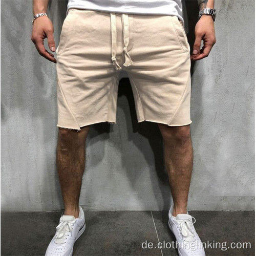 Herren Gym Sport Casual Shorts mit Taschen